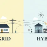 Ongrid And Hybrid Solar System Comparison