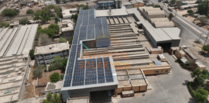 commercial building powered by 500kw solar energy system