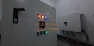 huawei inverter cabinet connected to large solar system