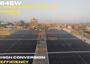 Longi HiMO X10 645W Solar Panels